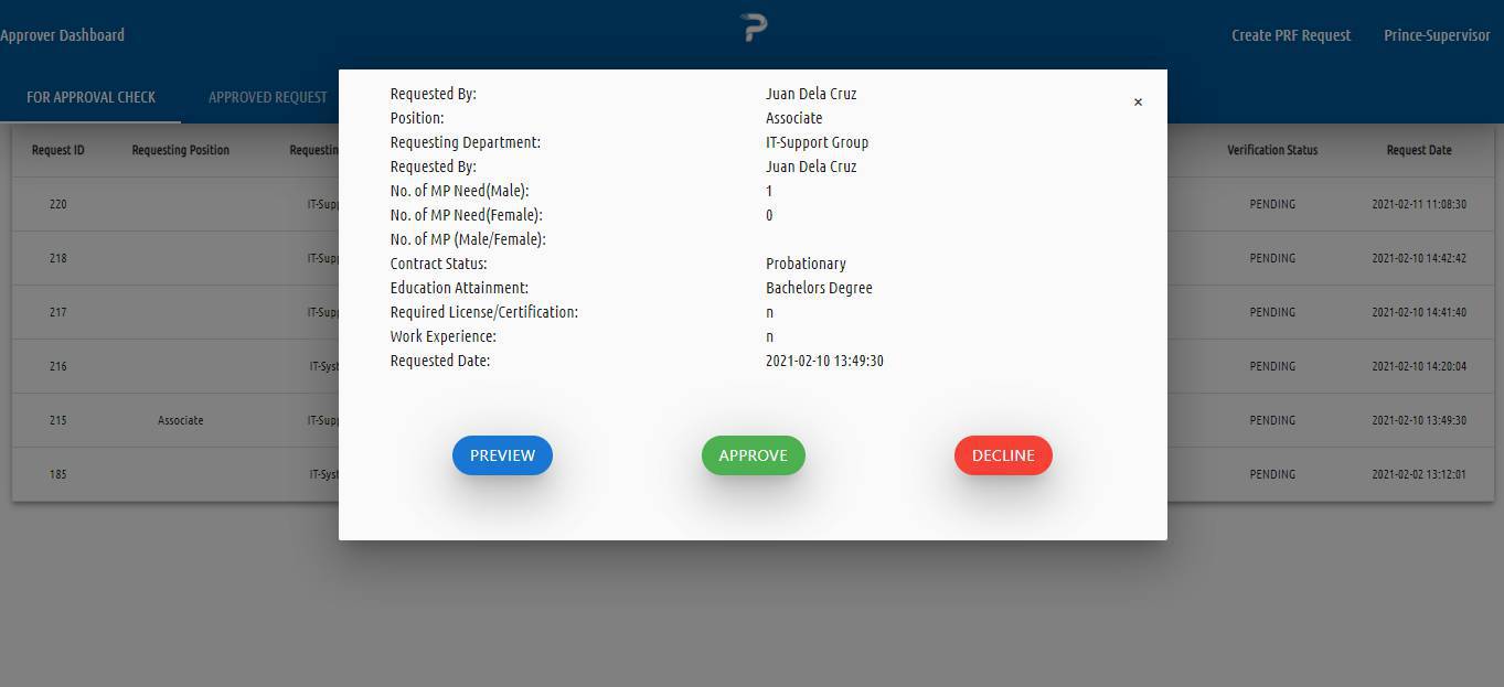 GitHub - prince-i/prf_system